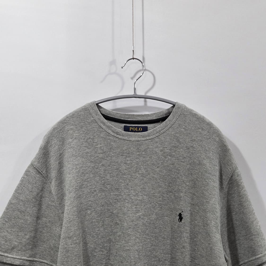 폴로랄프로렌 그레이 와플 반팔티 L  상품이미지2