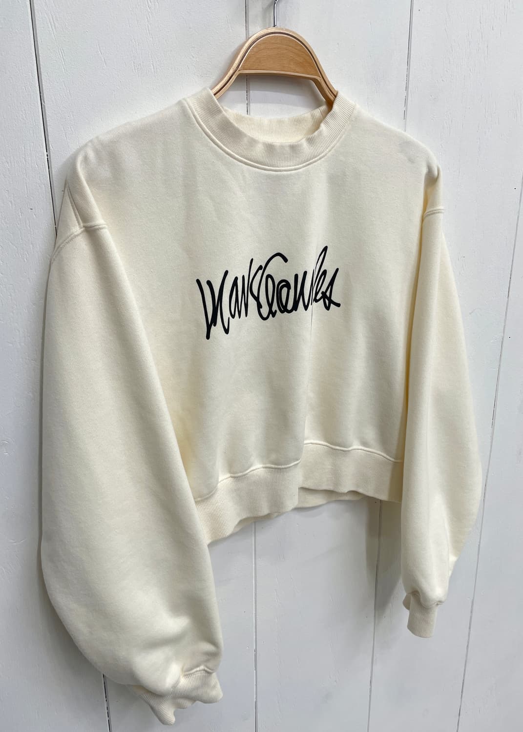 와릿이즌 마크 곤잘레스 로고 크롭 맨투맨 상품이미지6