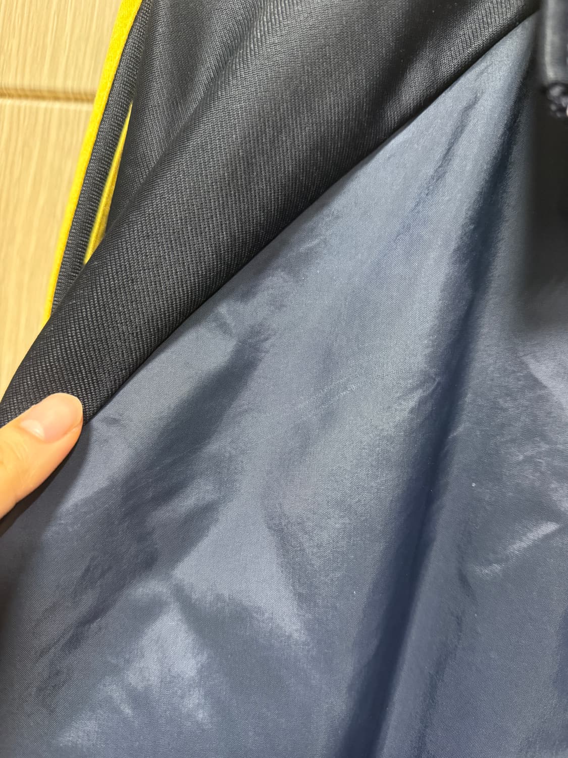 아디다스 네이비 트랙탑 져지 바람막이 상품이미지3