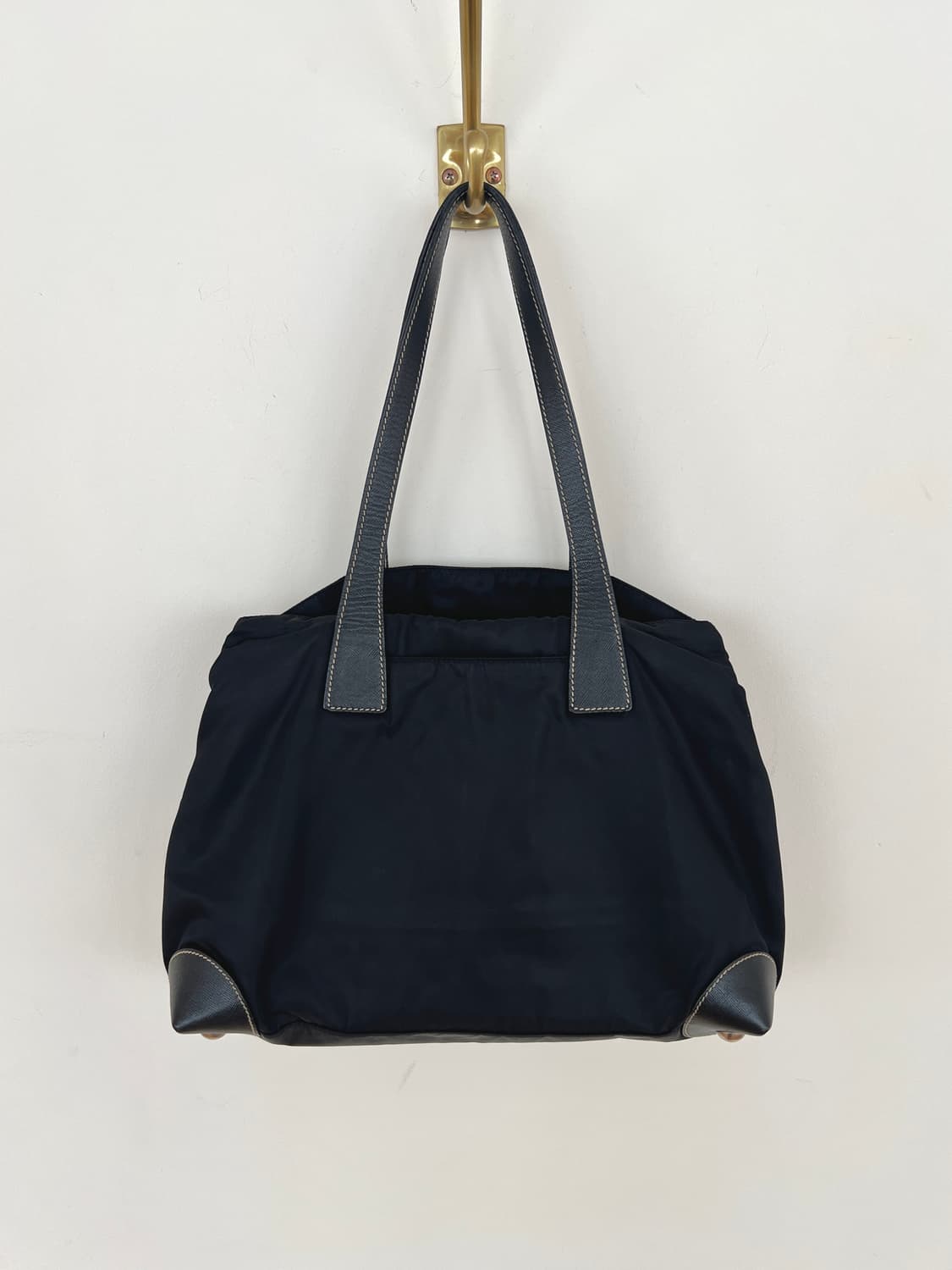 빈티지 프라다 포코노 레더 트리밍 숄더백 상품이미지10