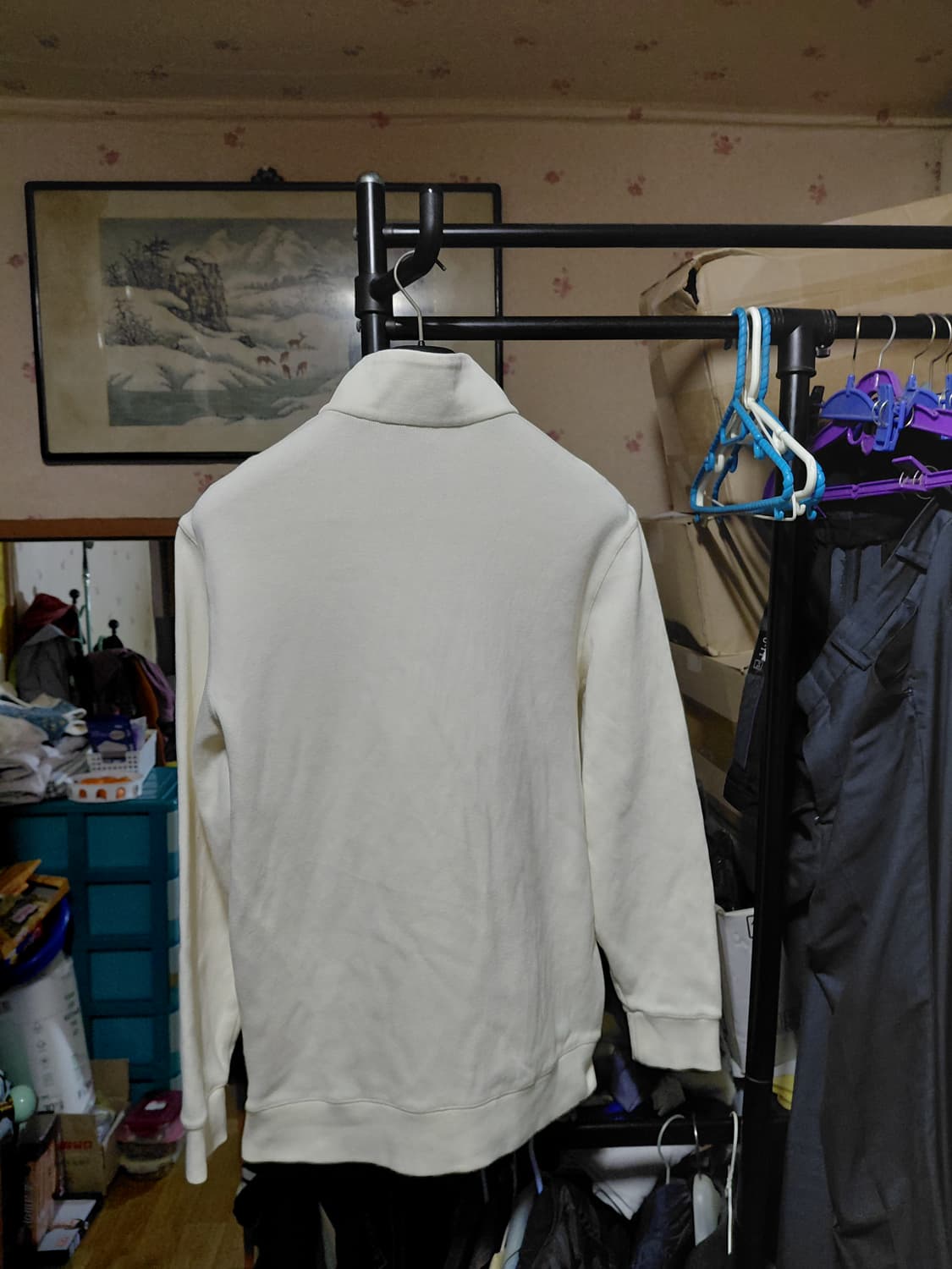 [헤지스]사카리바 하프집업 티셔츠 105사이즈  상품이미지2