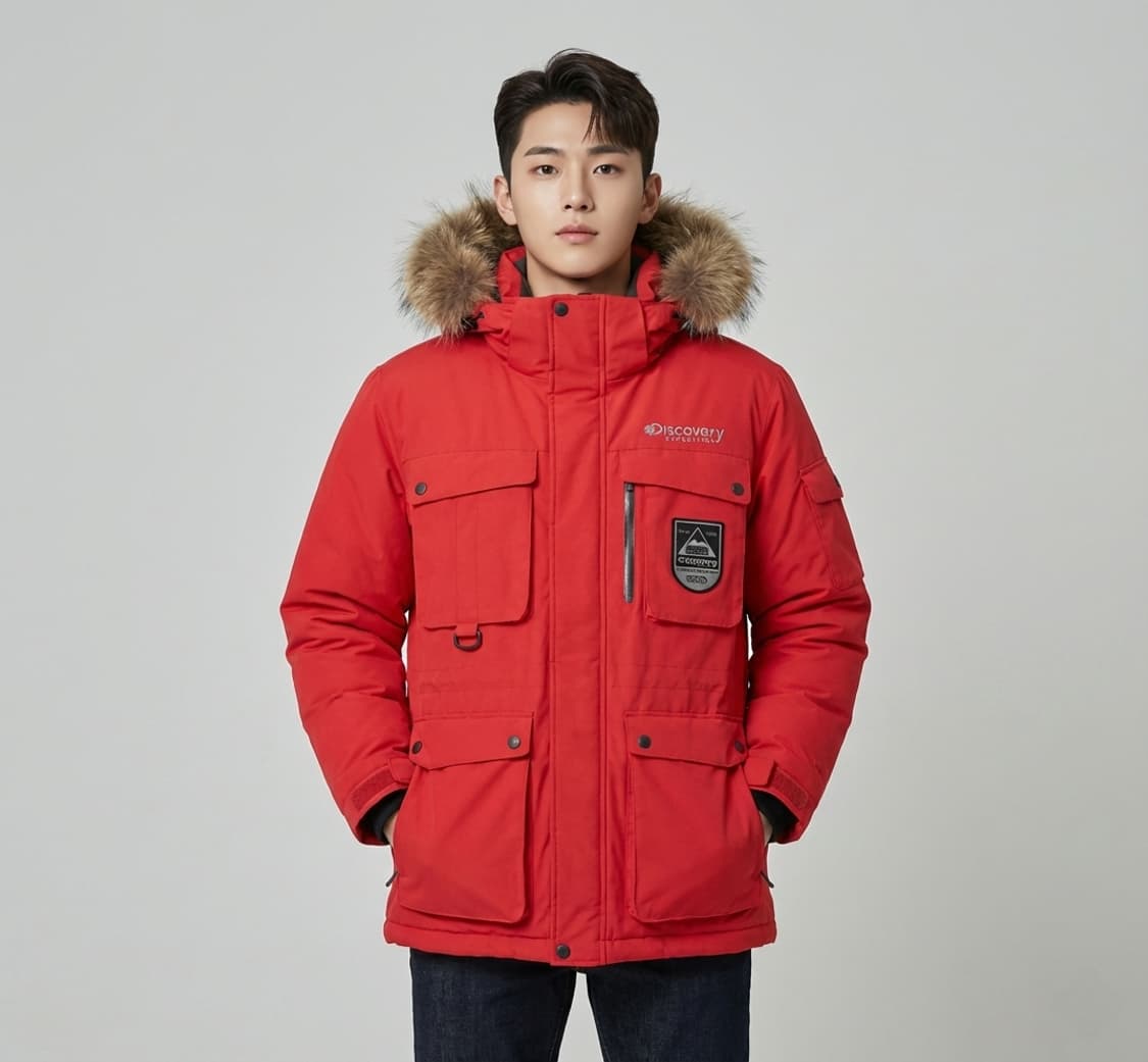 디스커버리 밀포드 구스다운 헤비 파카 상품이미지1