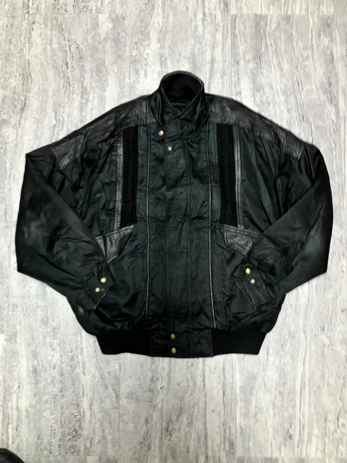 일본빈티지 DieMonte 오리엔탈보헤미안락펑크 아방핏 가주봄버자켓 상품이미지1