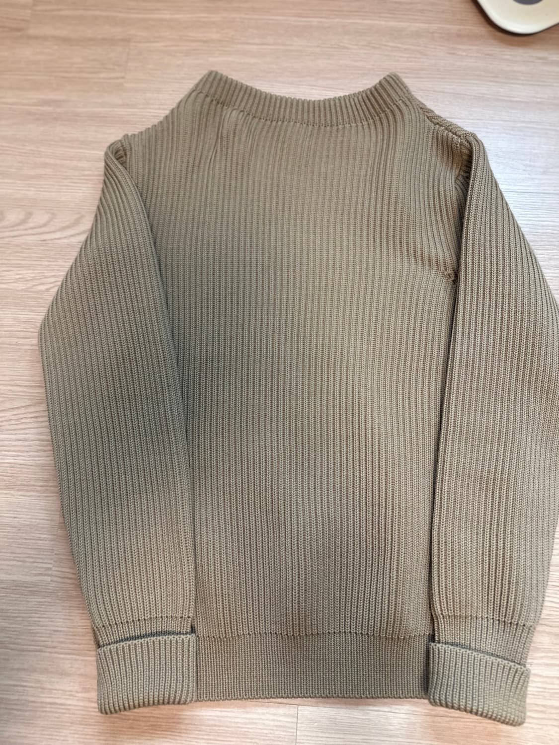 [S] 안데르센 안데르센 네이비 크루넥 카멜 상품이미지1