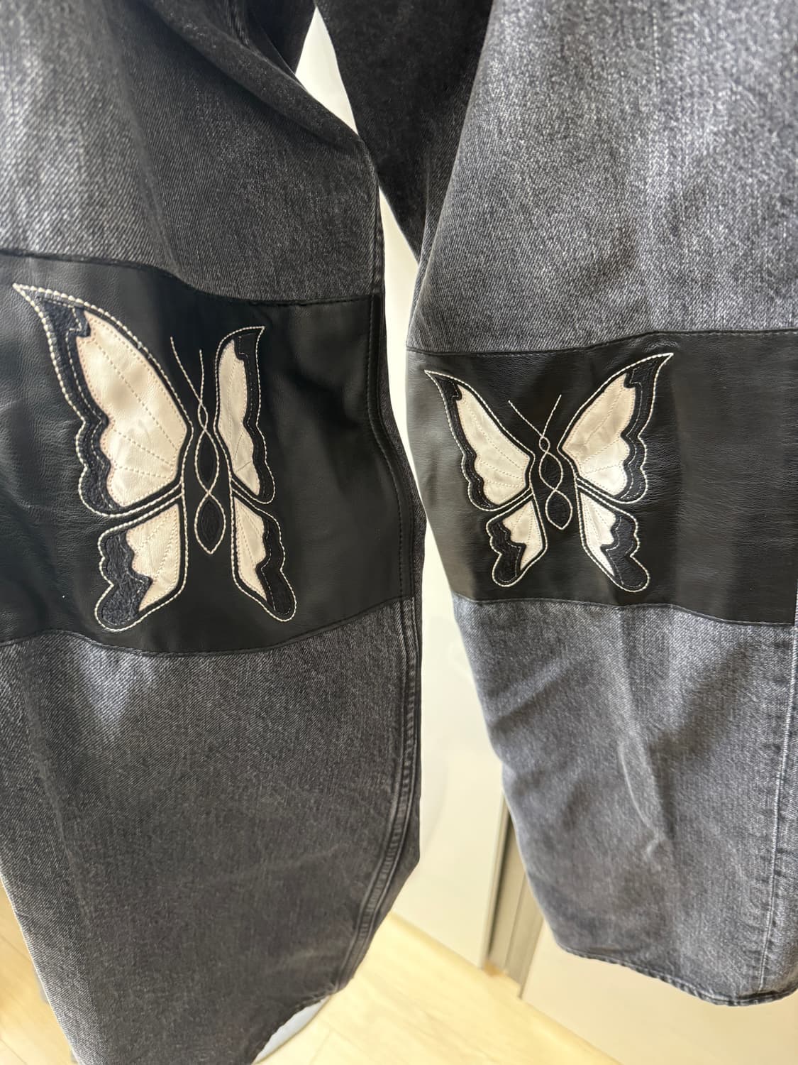 [31]아워레가시 써드컷 슈메틀링 패치 데님 상품이미지4