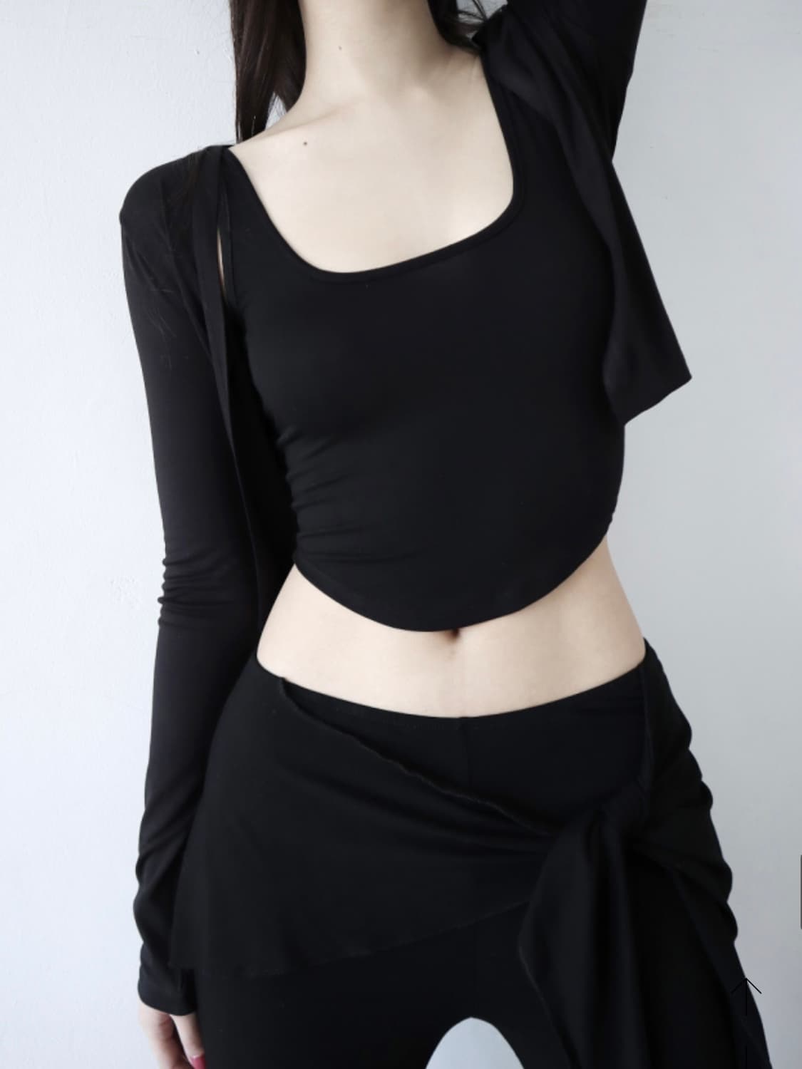 새상품)클라따 소프트 슬리브리스&가디건 세트 상품이미지4