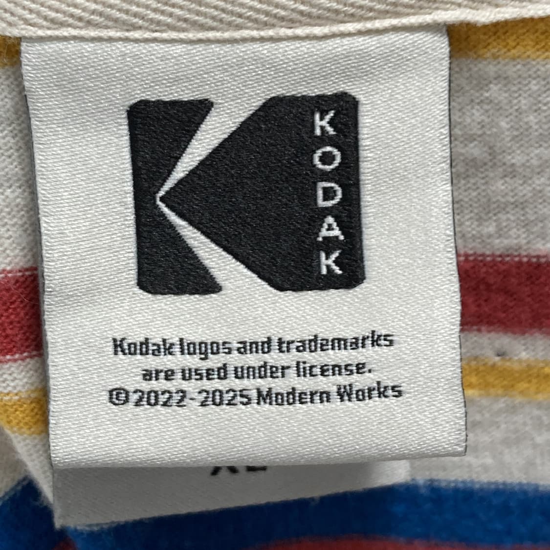 코닥 2023 남성반팔티셔츠 스트라이프 105  상품이미지4