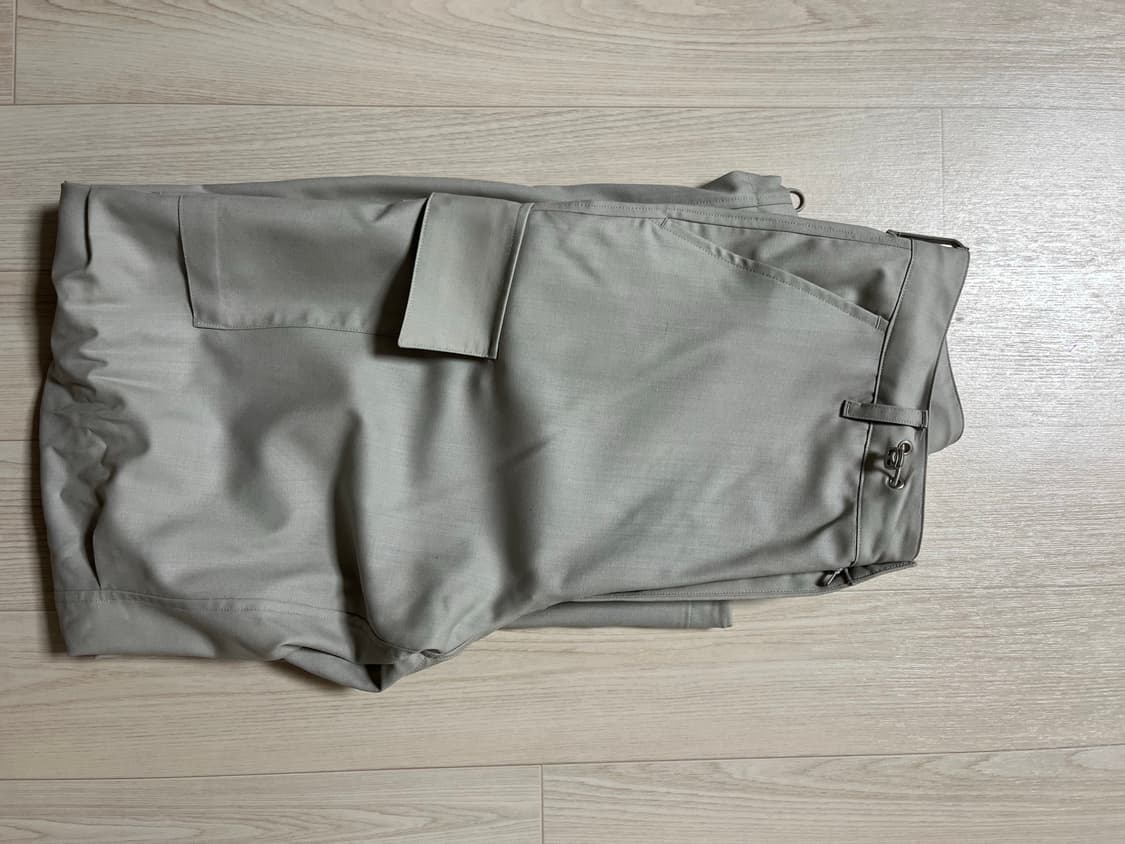 [Youth] 23ss 스트링 카고 팬츠_Ecru ( S 사이즈) 상품이미지9