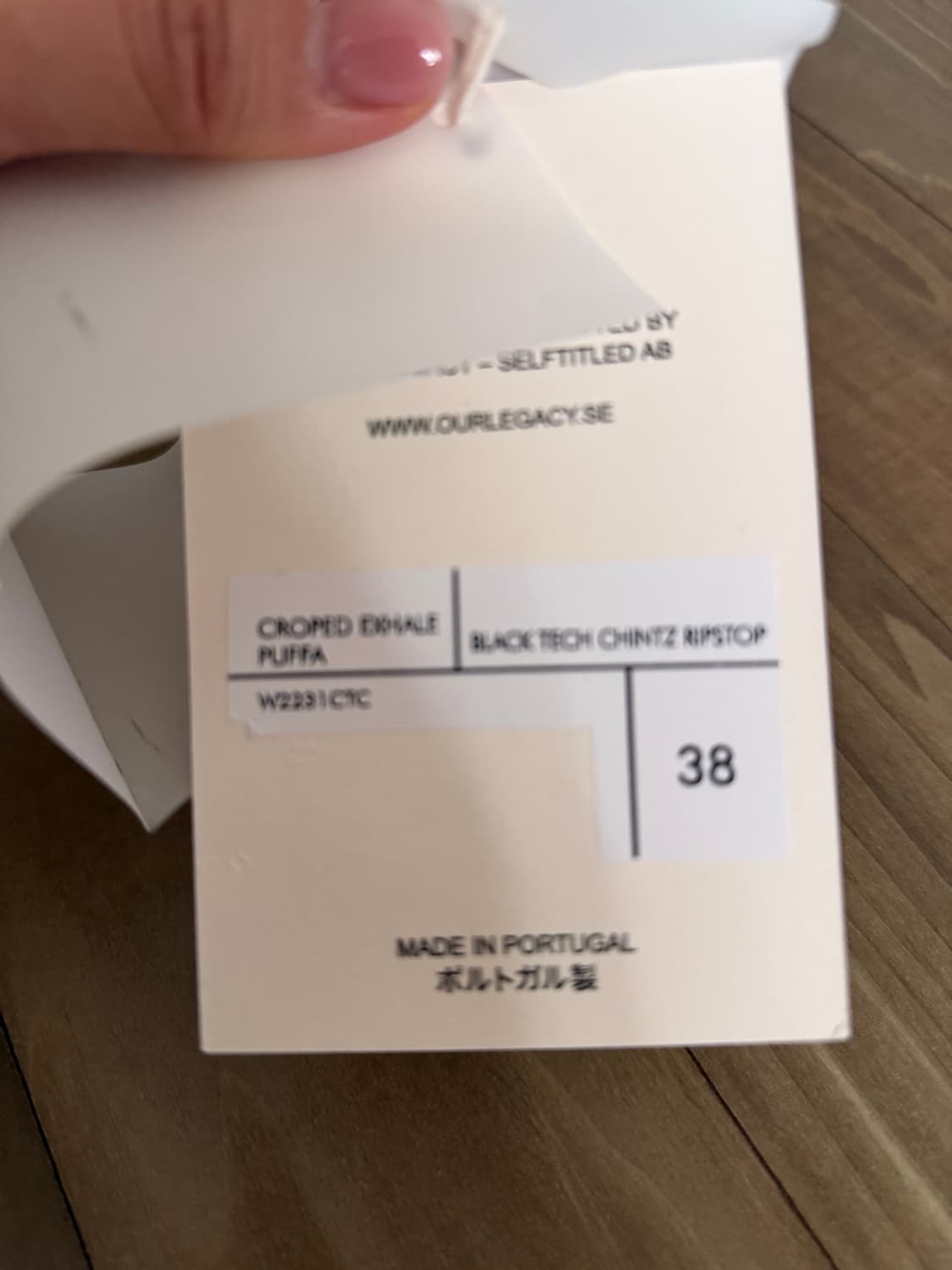 아워레가시 푸퍼패딩 38 상품이미지8
