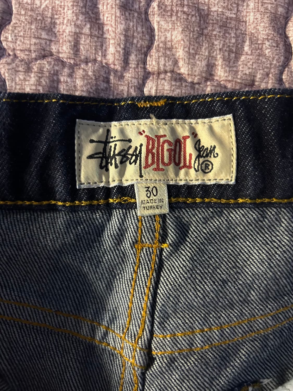 스투시 빅 올 데님 반바지(30) 상품이미지4