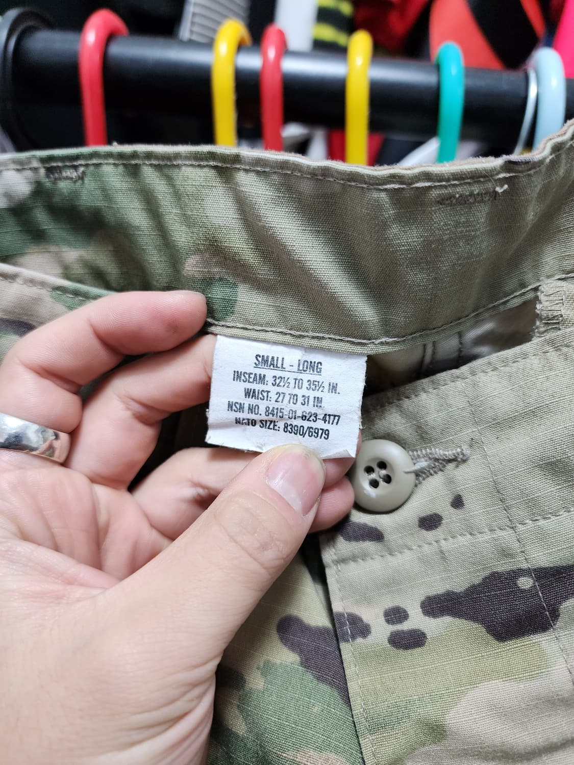 미군 밀리터리 멀티캠 OCP 카고바지 상품이미지8