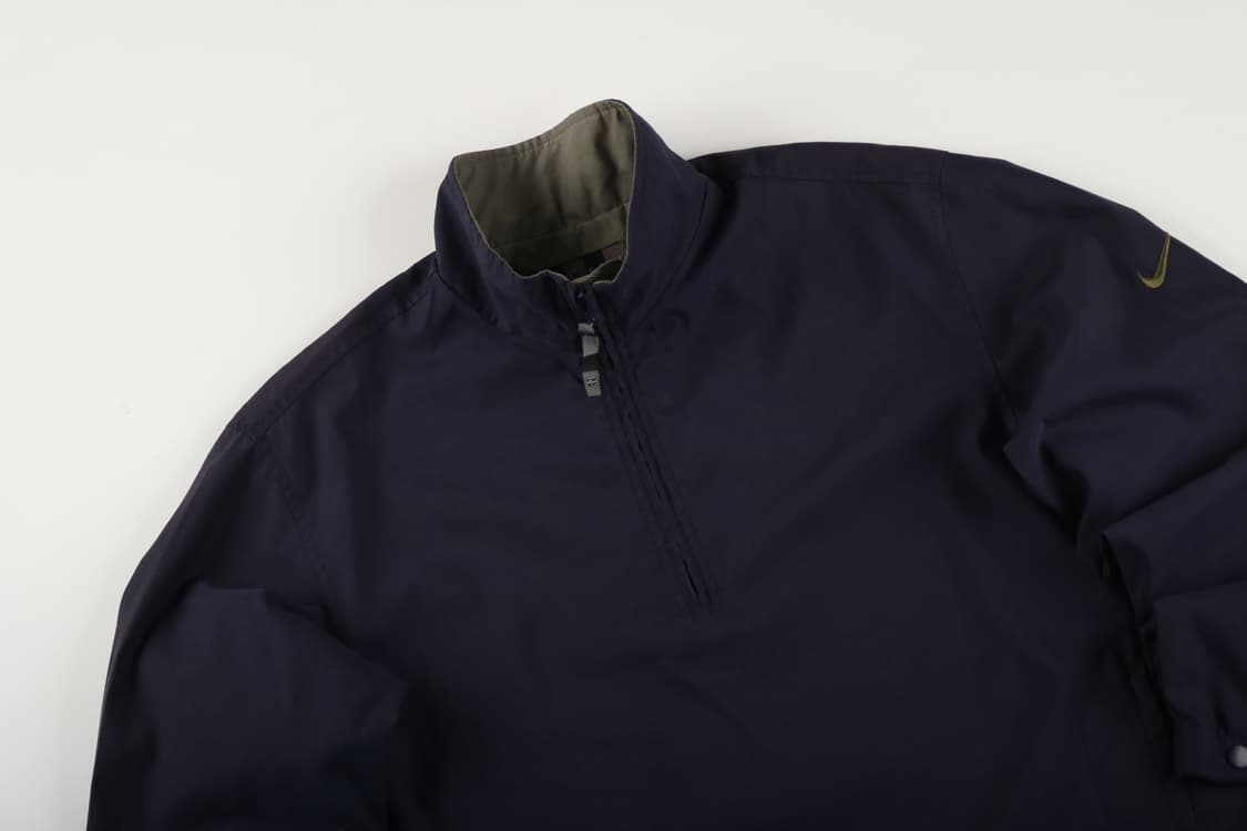 [S] 90's 나이키 스우시 올드스쿨 반집업 웜업 상품이미지2