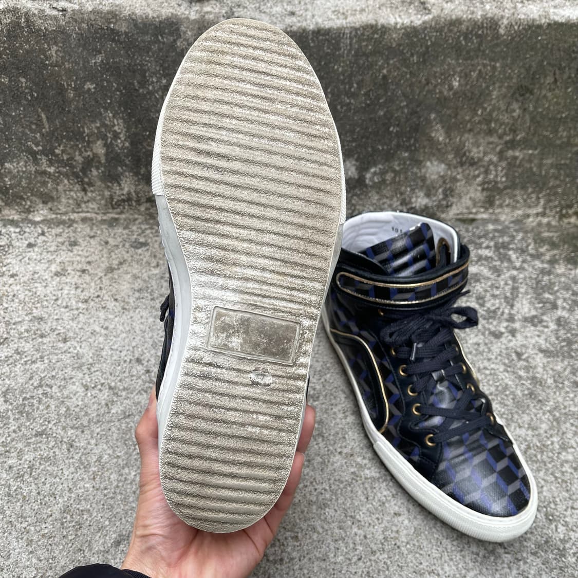 [41] Pierre Hardy Cube 하이탑 스니커즈 (260) 상품이미지6