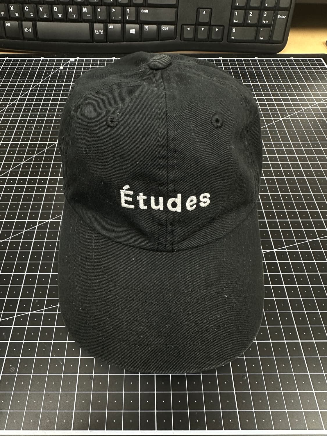 Etudes(애뛰드 스튜디오)  블랙 볼캡 상품이미지1