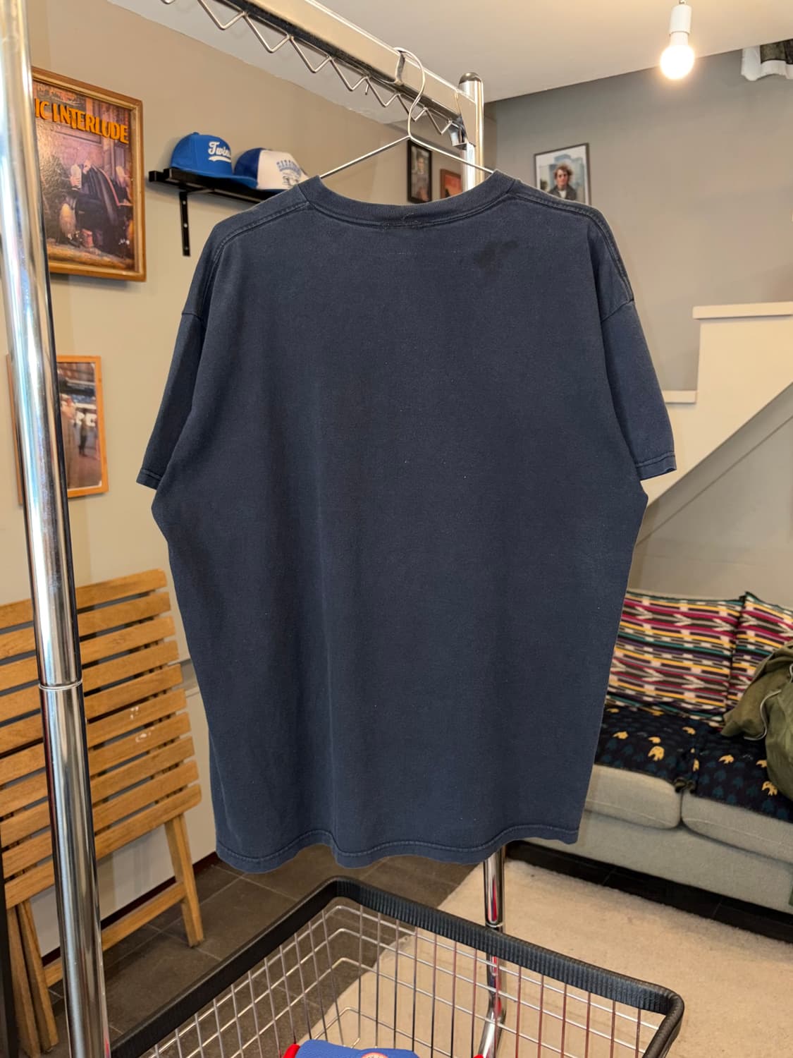 90‘s Seinfeld Cosmo Kramer print faded T 상품이미지10