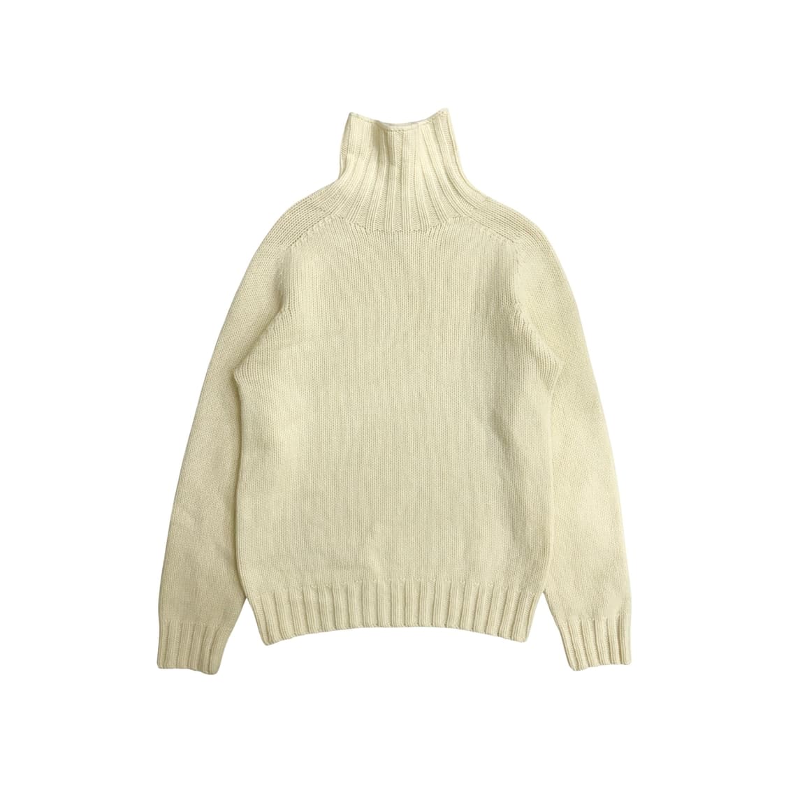 할리 오브 스코틀랜드 아이보리 터틀넥 목폴라 니트 L 상품이미지1