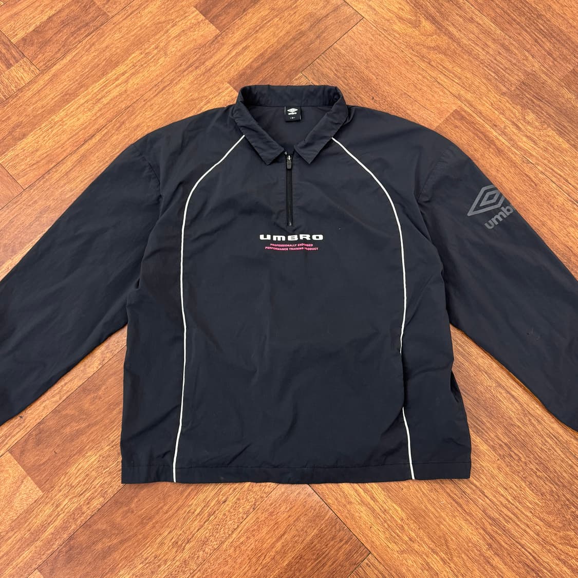 105(110) 엄브로 반집업 카라 바람막이 자켓  상품이미지3