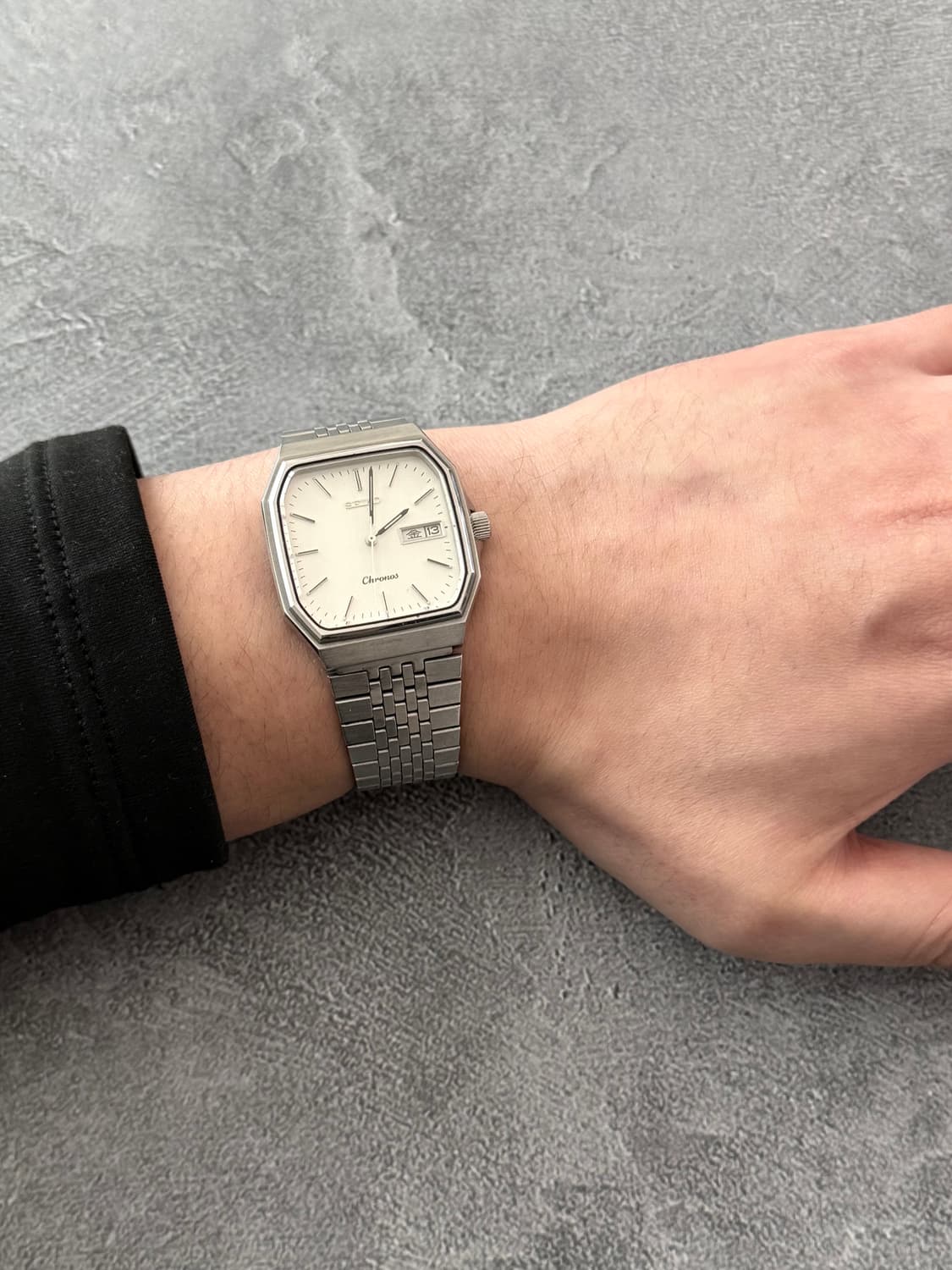 세이코 Seiko Chronos 스퀘어 데이 데이트 상품이미지6