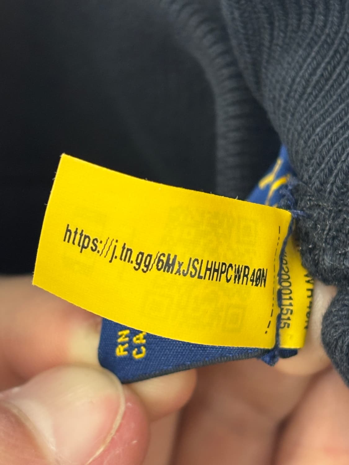 폴로 랄프로렌 네이비 조거팬츠 XS 상품이미지6