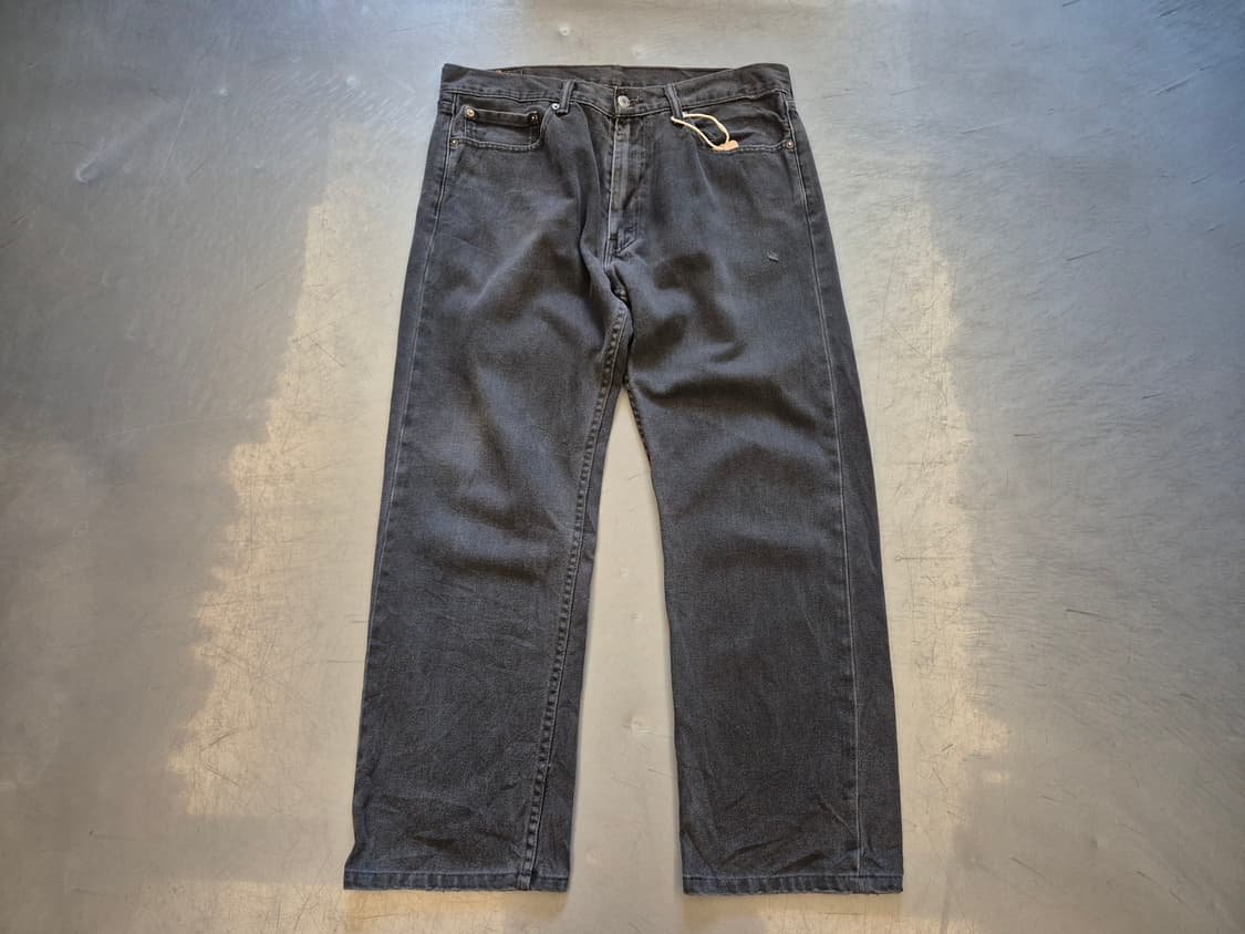 리바이스 505 블랙데님 팬츠 상품이미지1