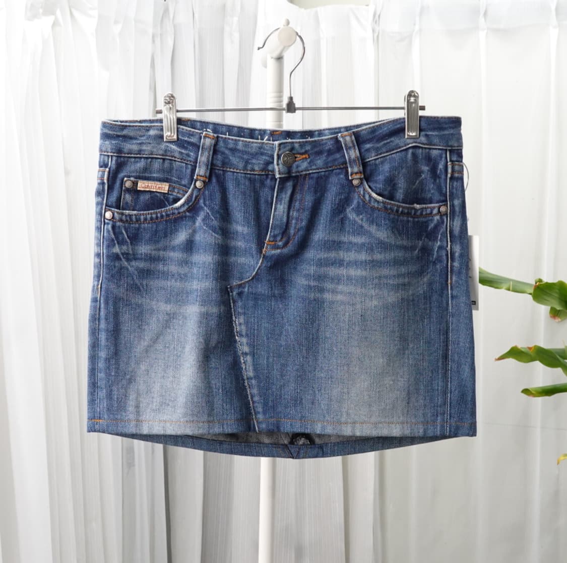Calvin Klein Jeans 빈티지 데님스커트 1872 상품이미지2