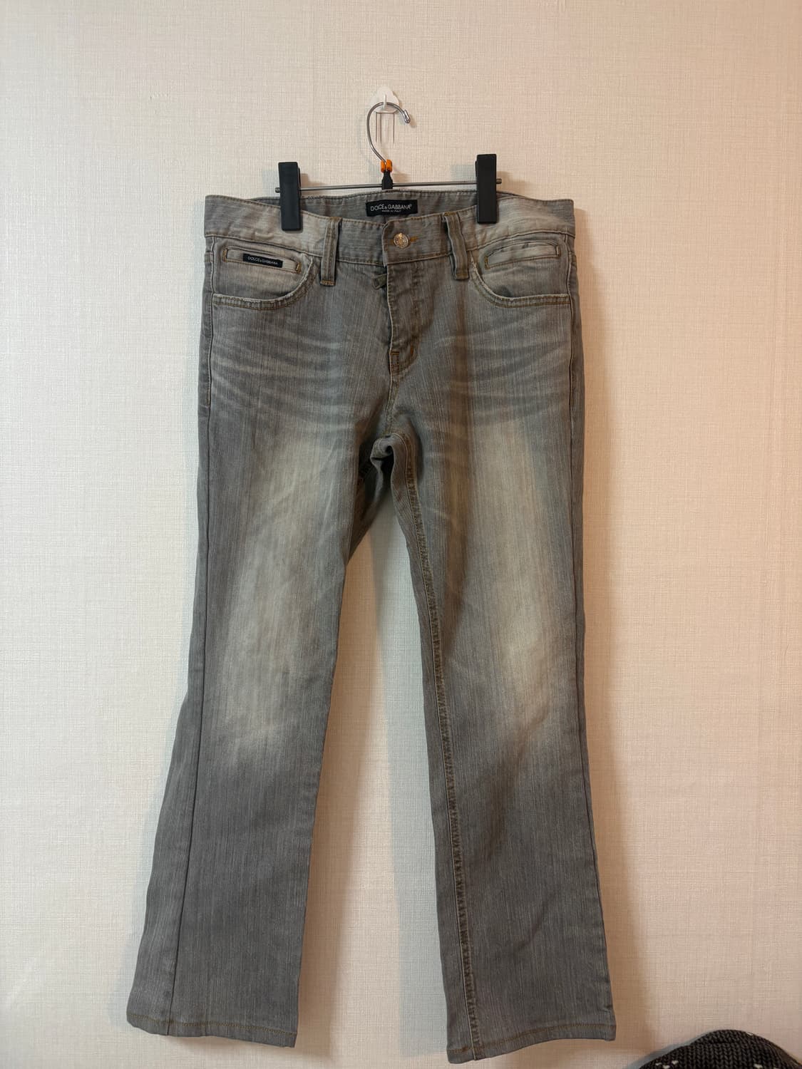 Dolce & Gabbana 세미 플레어 데님 (애쉬 라이트 워시)  상품이미지1