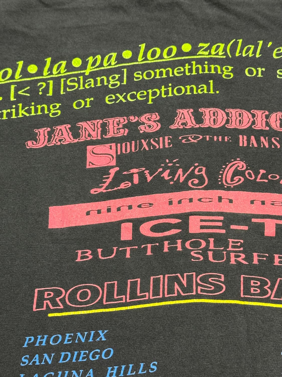 1991 1st Lollapalooza shirt 상품이미지6