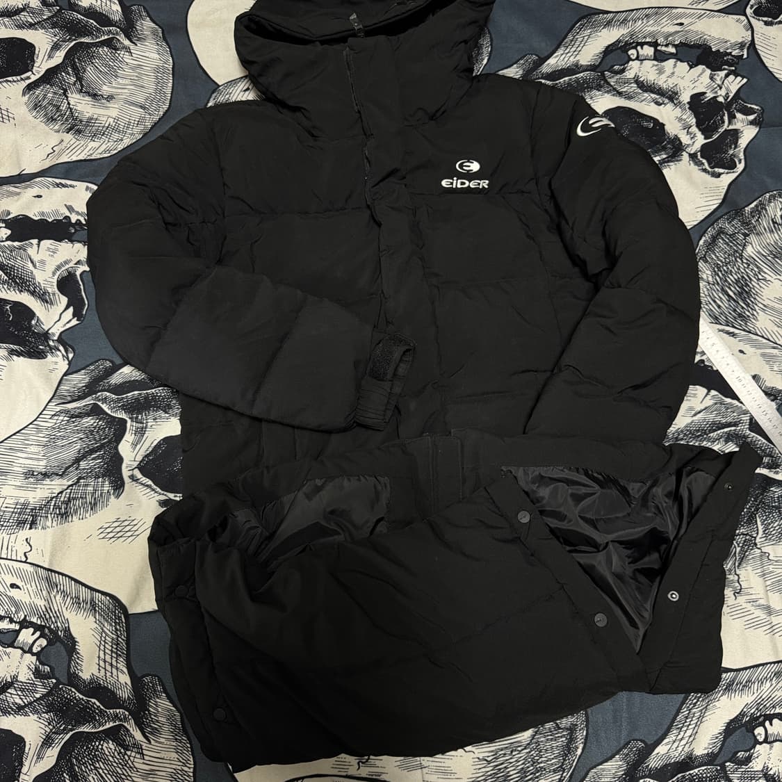 아이더 다운 롱패딩 M사이즈 상품이미지3