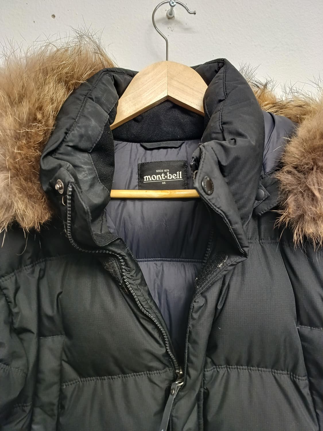 몽벨 퍼 후드 다운 파카 95 상품이미지3