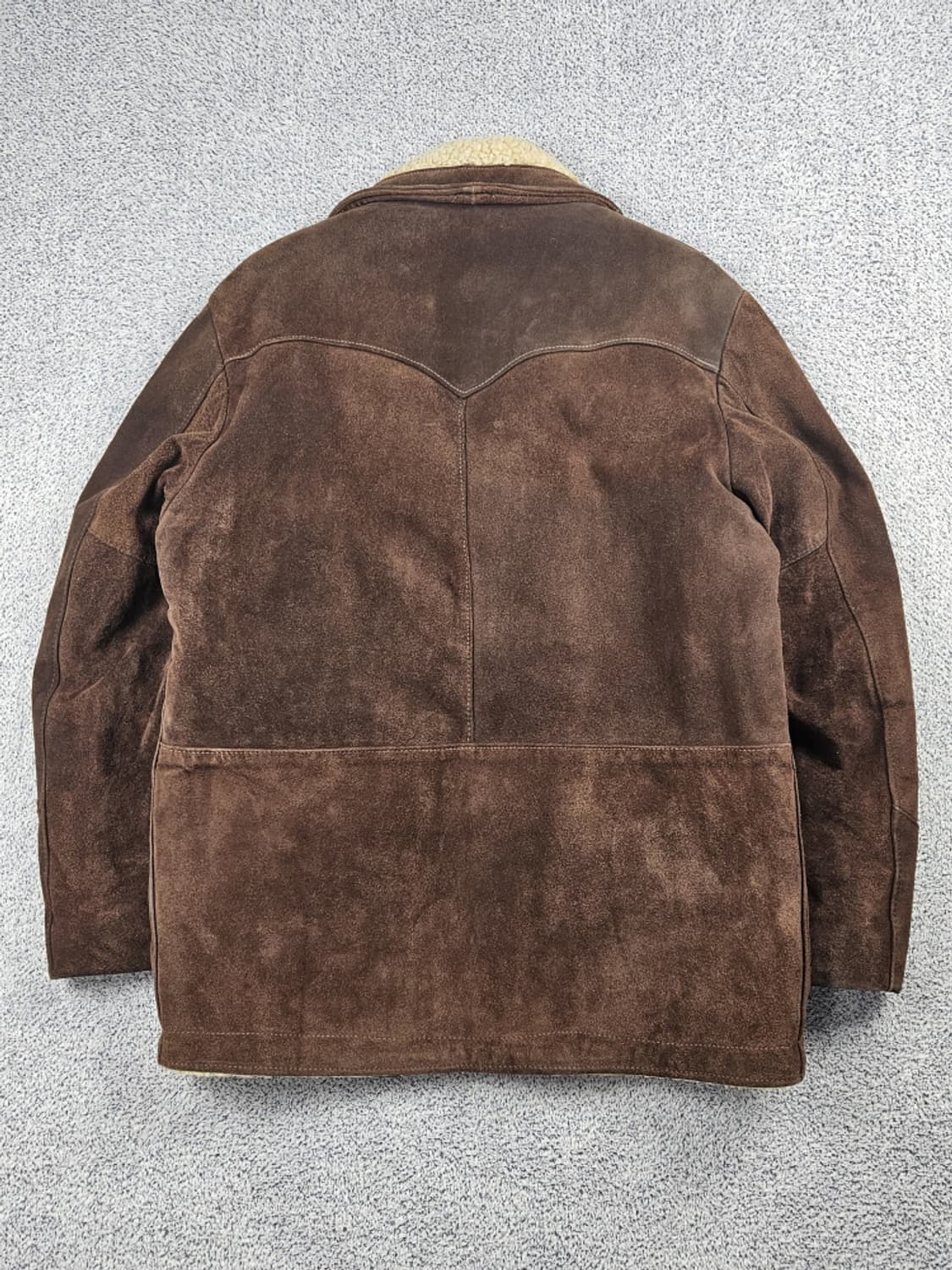USA 쇼트 스웨이드쉘 쉐르파 웨스턴 랜처 자켓( 40 ) / 10436 상품이미지5