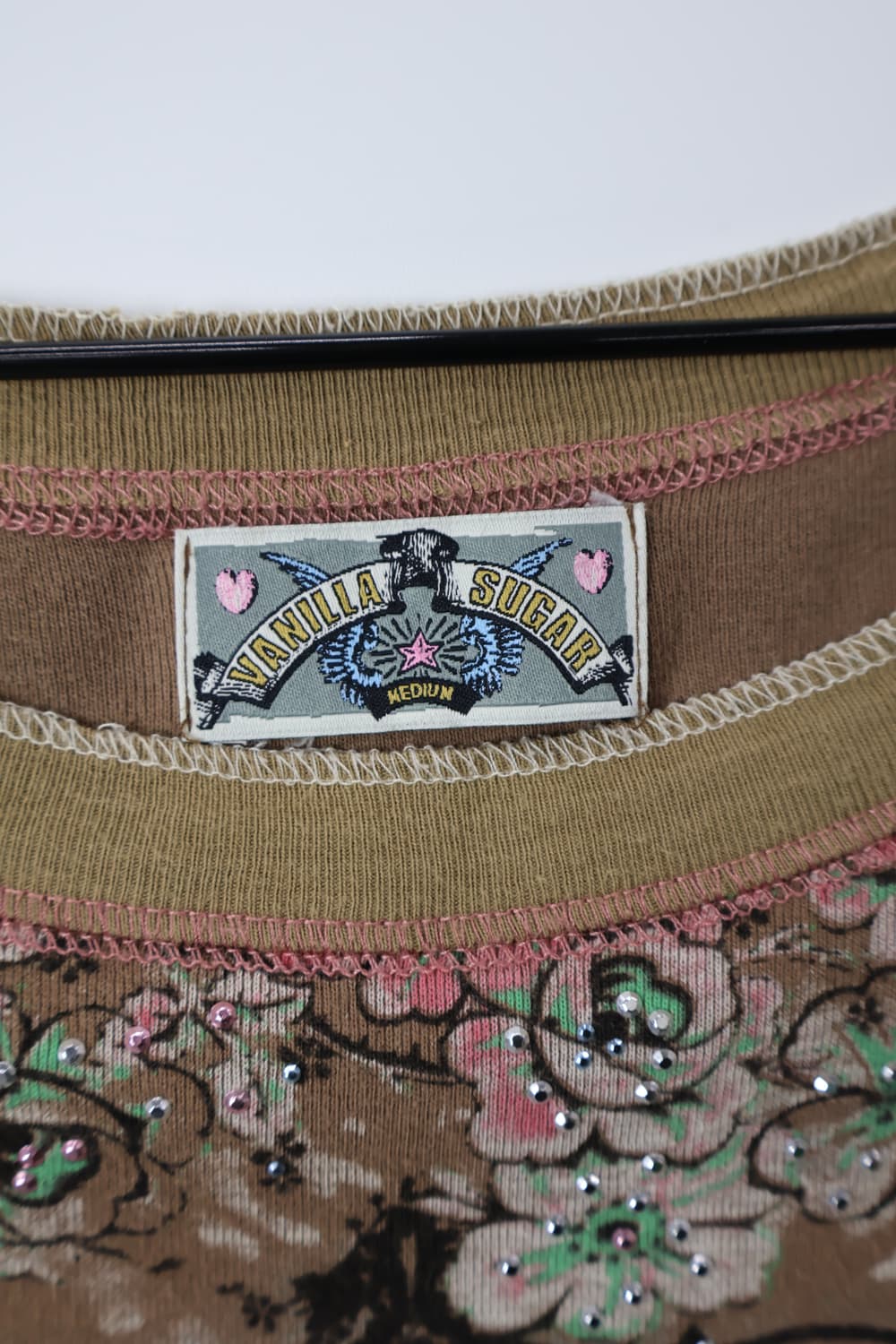 Vanilla Sugar Brown Y2K Grunge Tee 상품이미지9