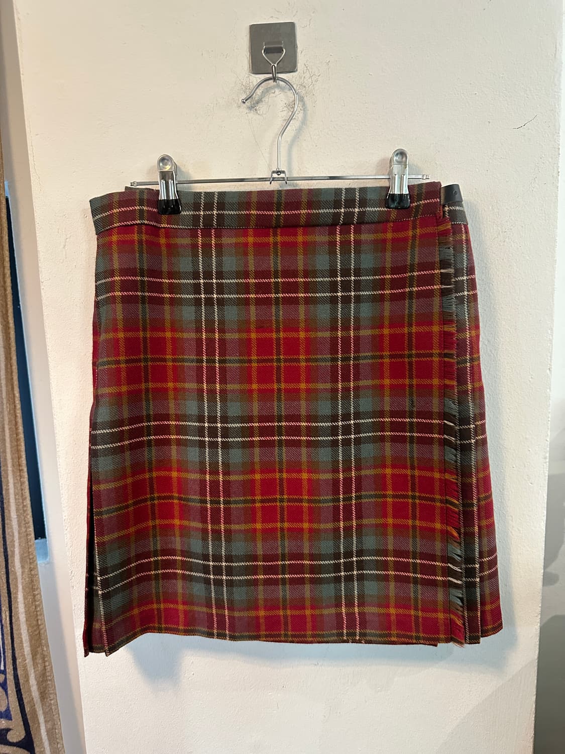 Highland Home Industries 스코틀랜드 브랜드 스커트 S 상품이미지1