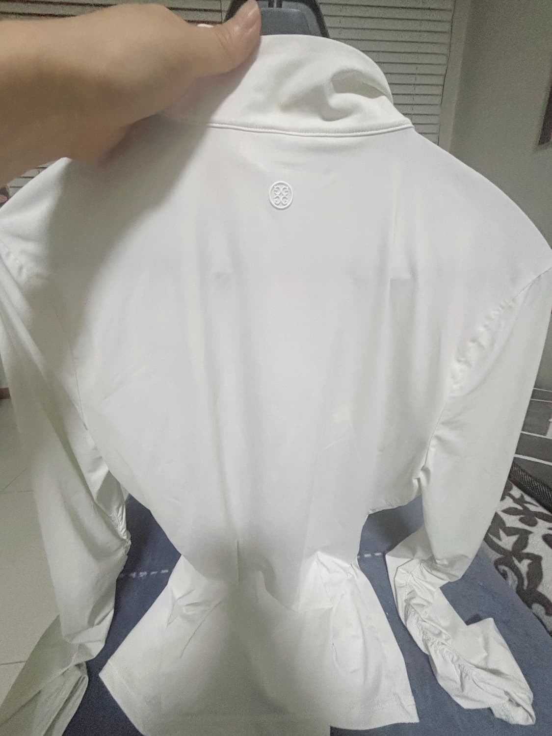 정품 G/FORE 여성 골프 바람막이 자켓 XS 화이트지포어 경량 윈드브 상품이미지3