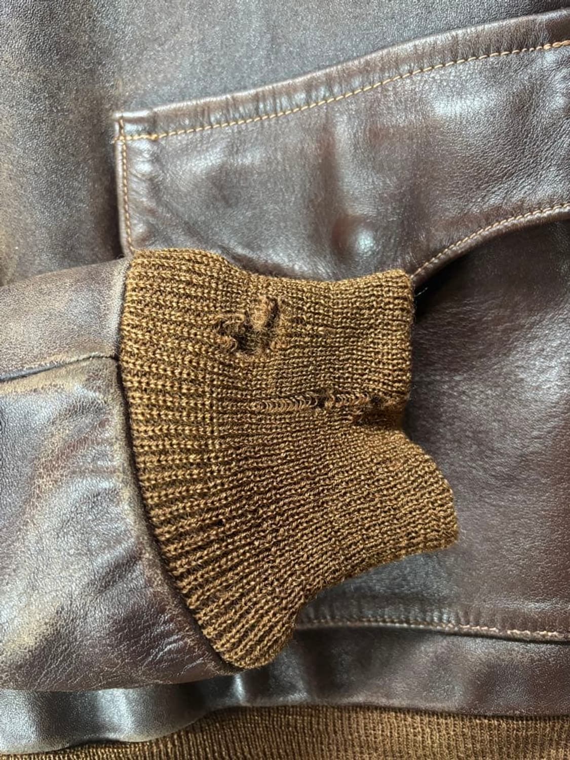 (38) 리얼맥코이 a-2 가죽자켓 상품이미지10