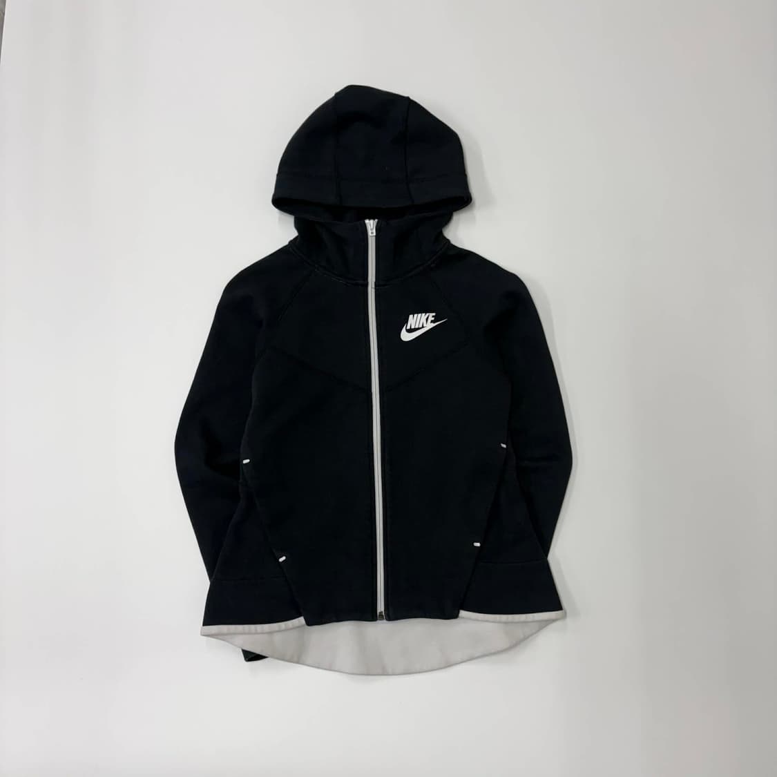 나이키 블랙 준신형 걸즈 테크팩 후드집업(M) 상품이미지2