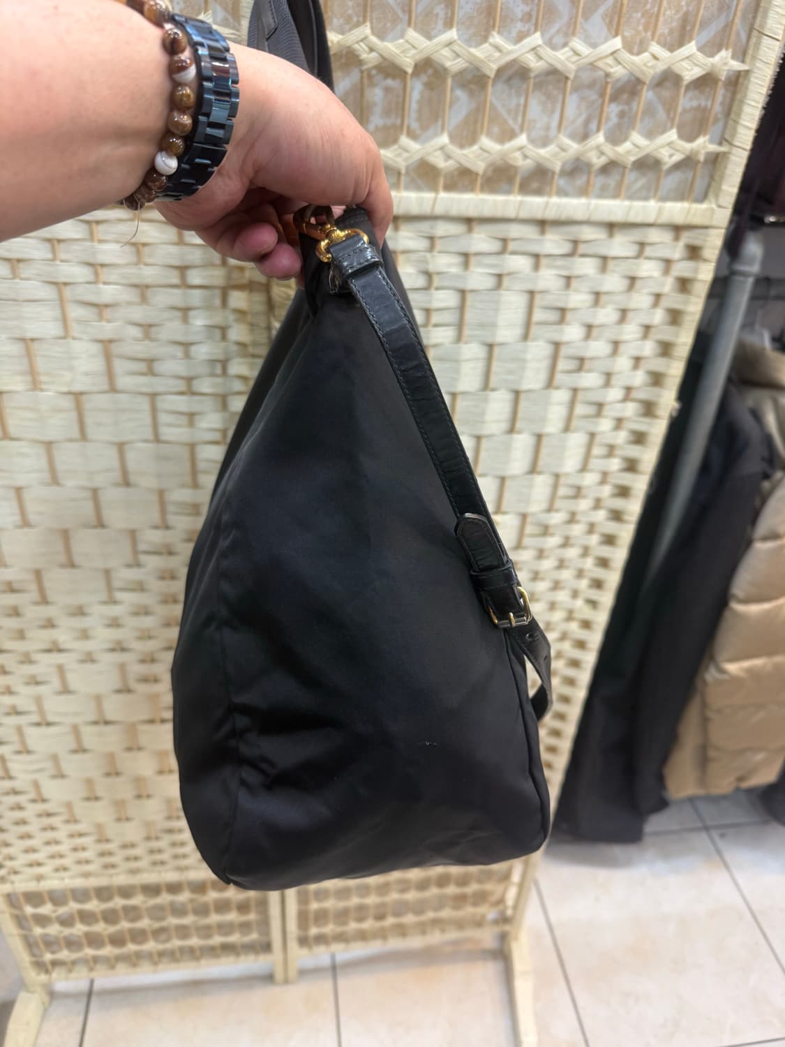 정품 프라다 나일론 2way백 팝니다 상품이미지5