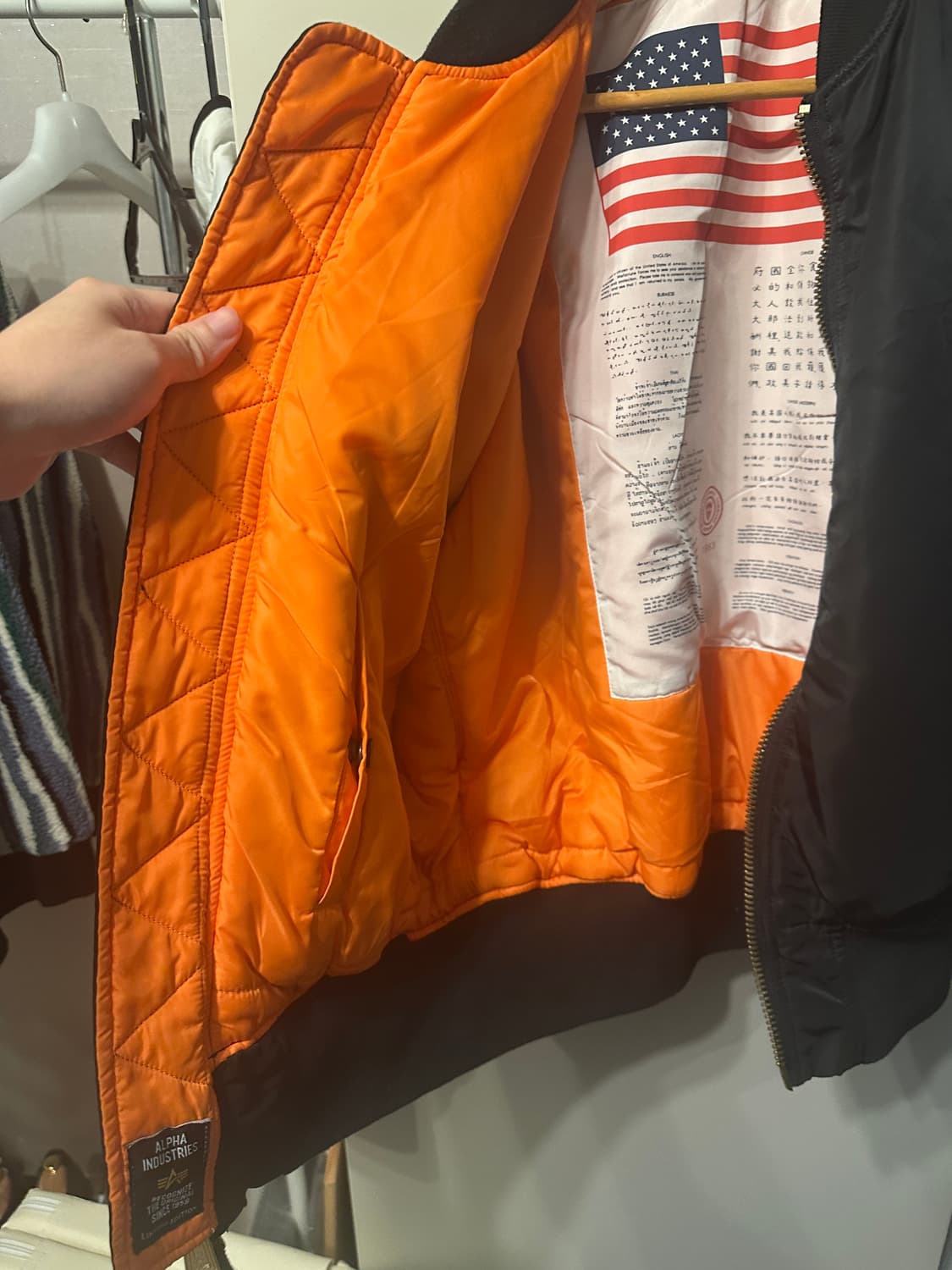 알파인더스트리 항공점퍼 상품이미지2