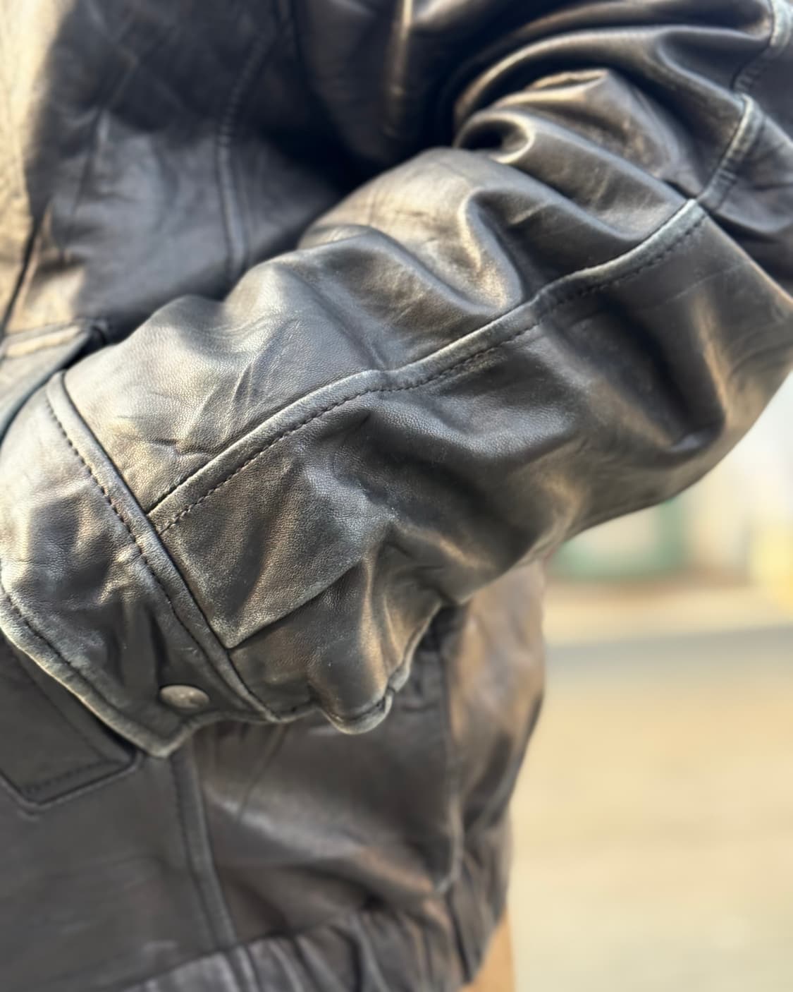 다커스 by 리바이스 레더 카코트 XXL 상품이미지10