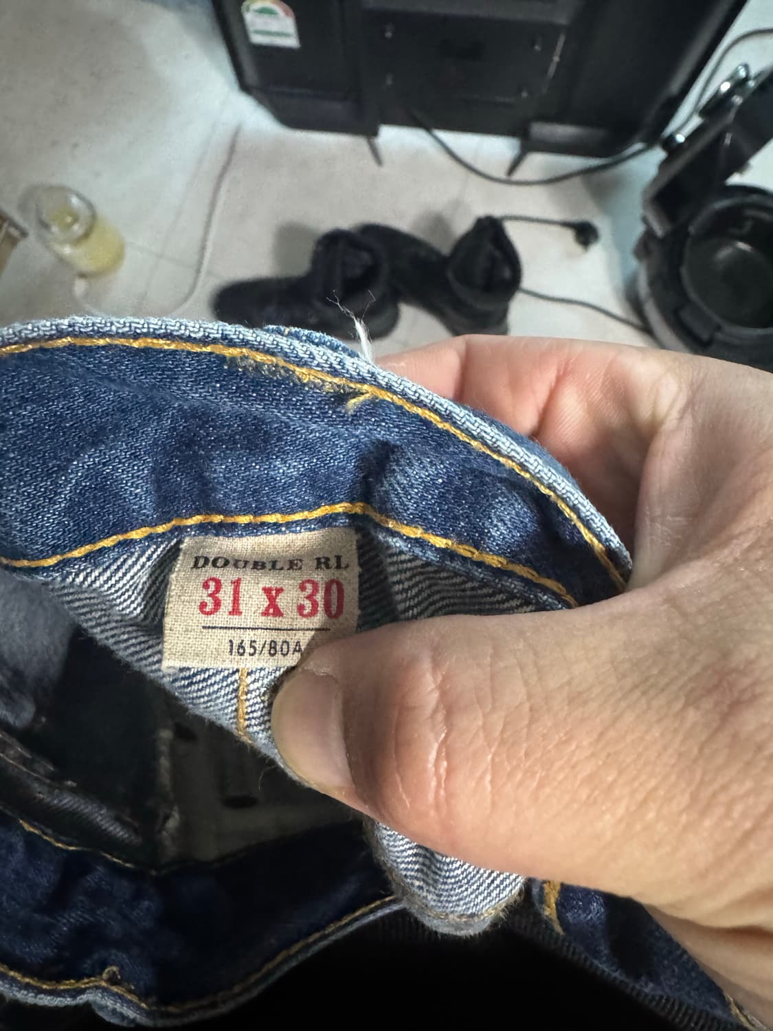 더블알엘 RRL 슬림네로우 데님 31x30 상품이미지4