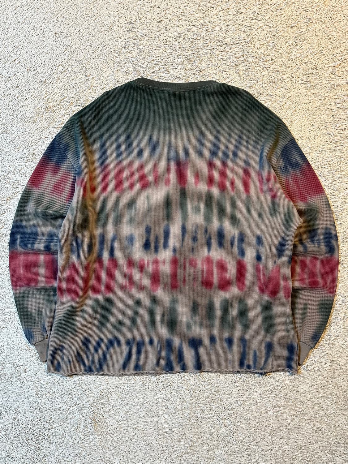 디스이즈네버댓 타이다이 와플 니트 롱슬리브 긴팔 상품이미지3