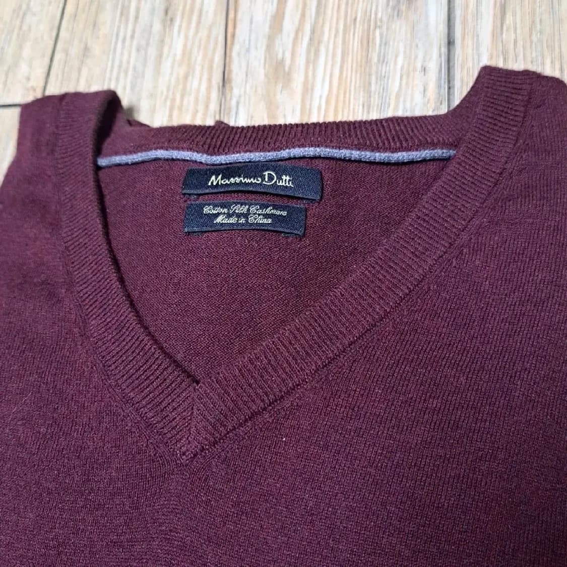 마시모두띠 캐시미어 혼방 브이넥 니트 상품이미지2