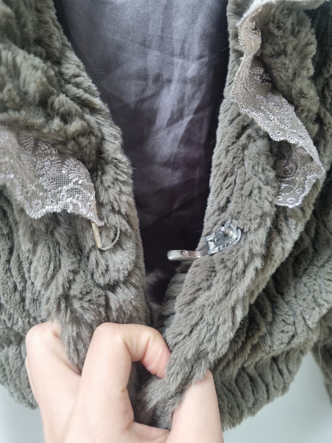 일본 빈티지 퍼 아우터 상품이미지3