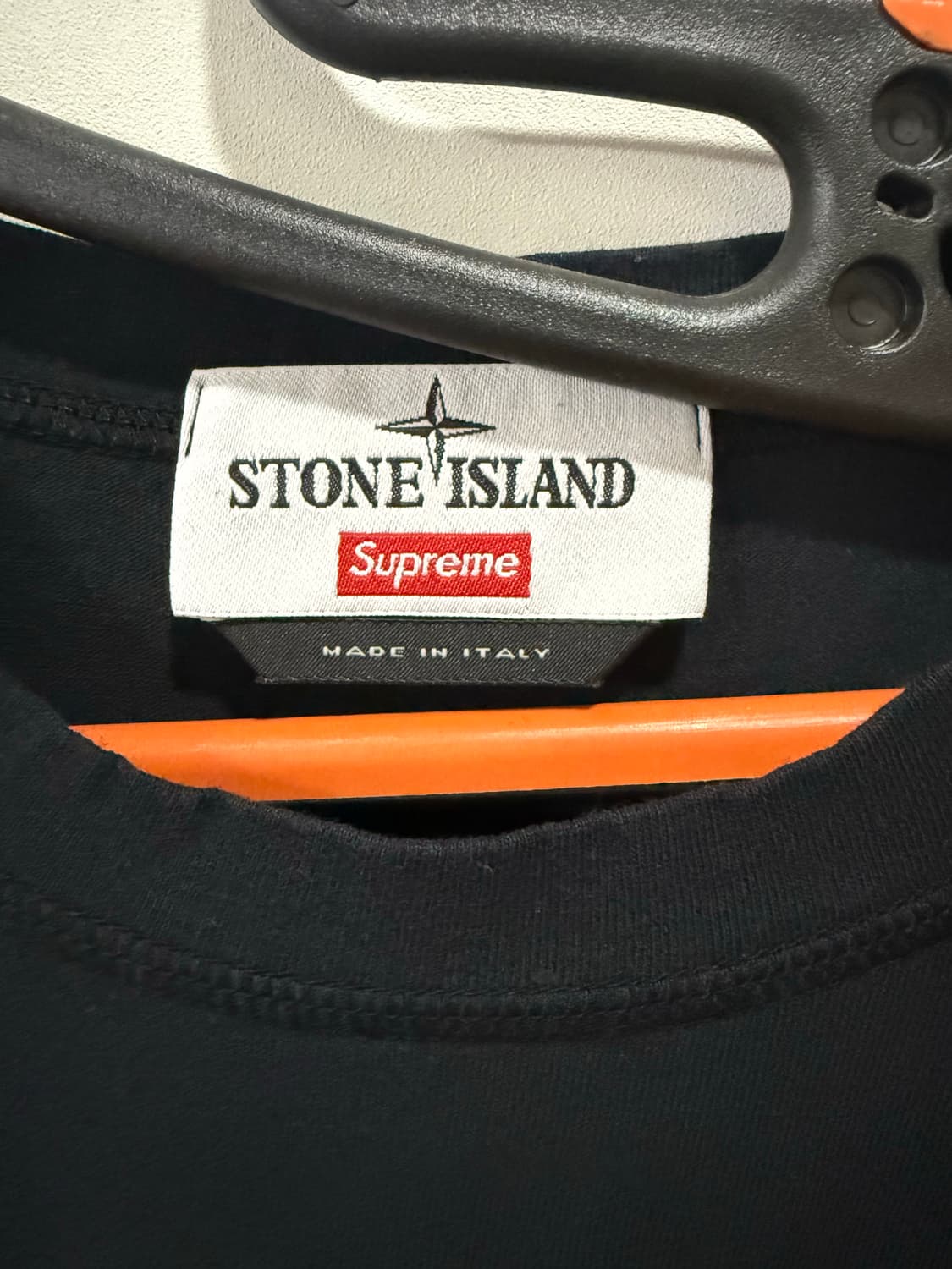스톤아일랜드x슈프림 반팔티 XL 상품이미지3