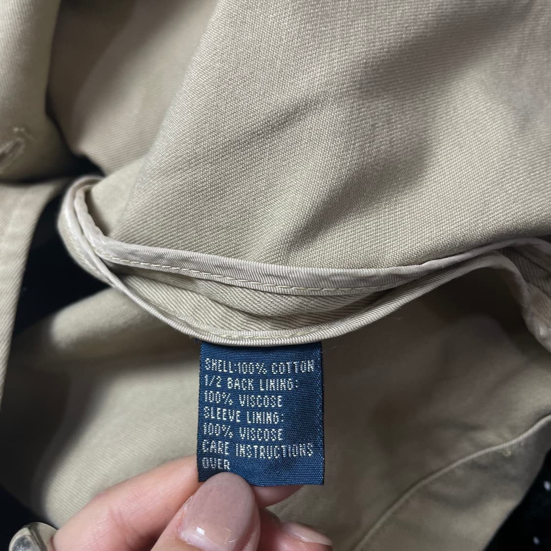 폴로 랄프로렌 베이지 트리플 포켓 자켓 2X BIG 상품이미지7