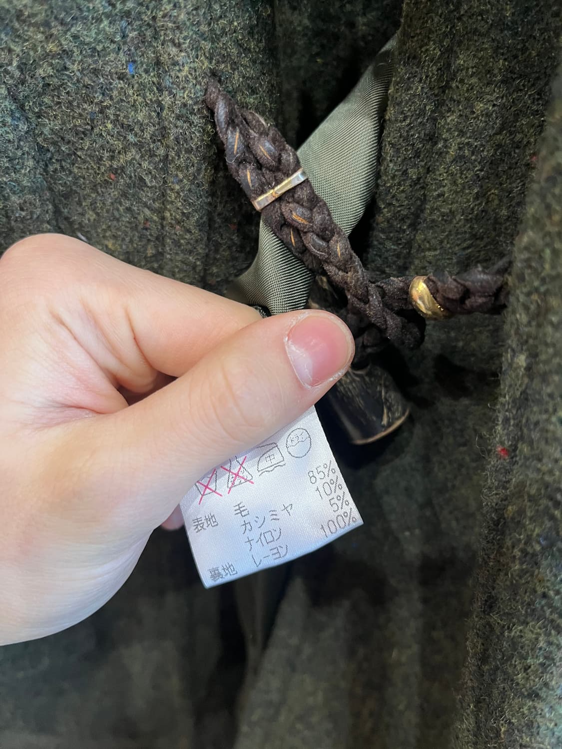 delfina 울 캐시미어 더플 코트 Made in ITALY 상품이미지6