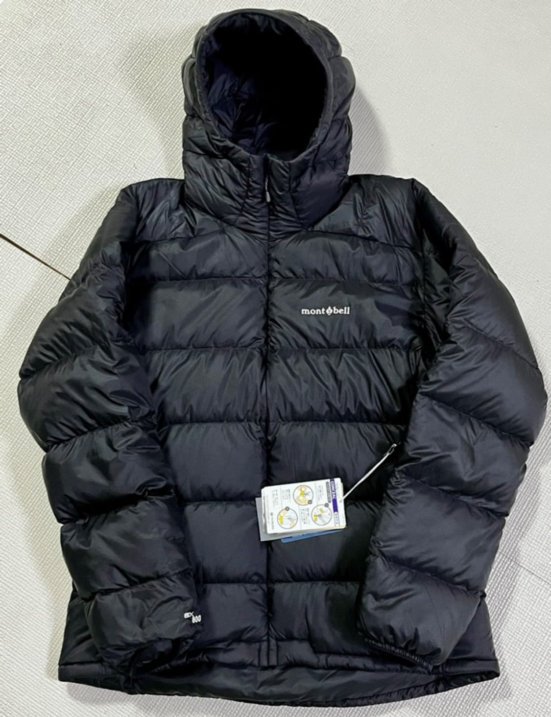 몽벨 라이트 알파인 다운 파카 블랙 L 주우재패딩 상품이미지2