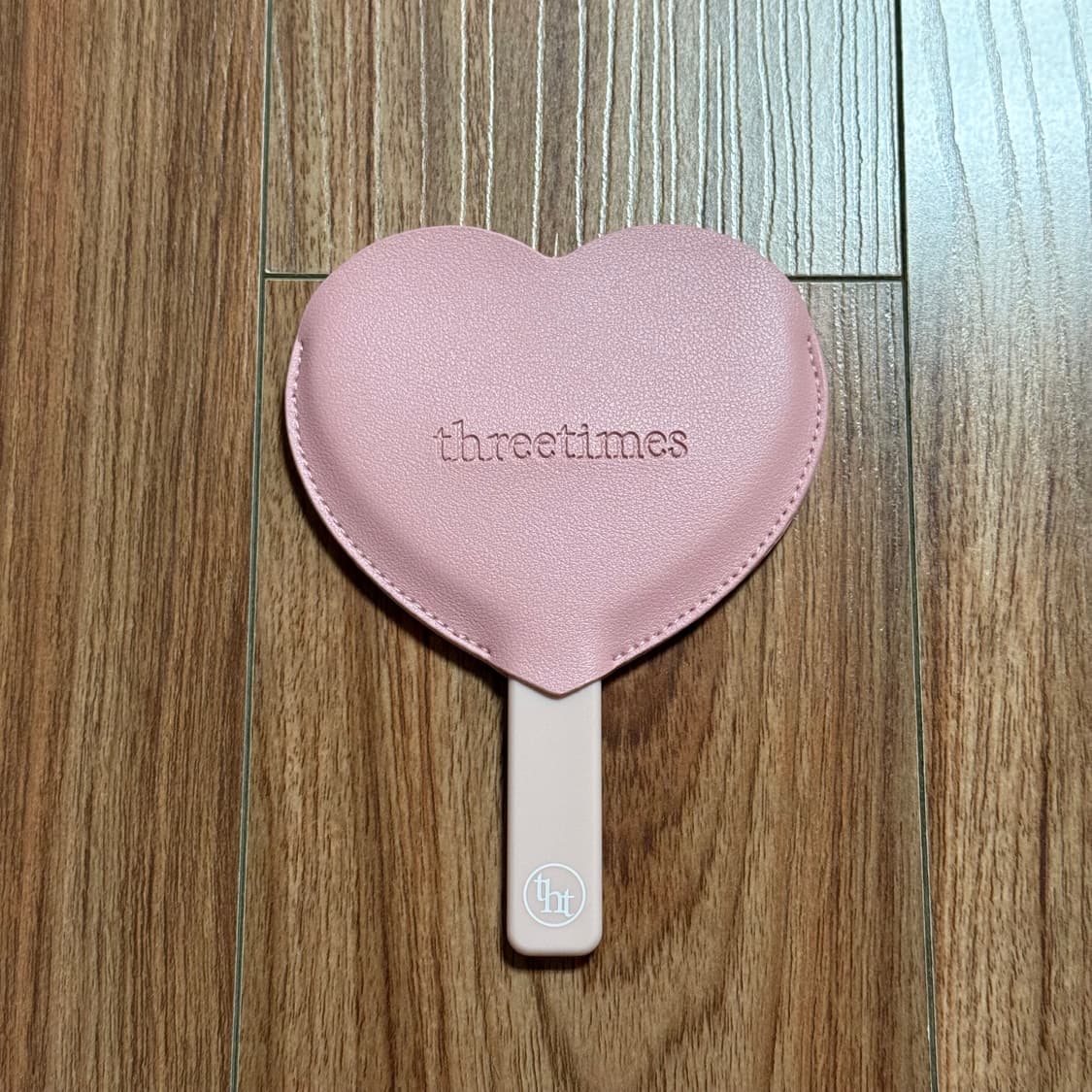 [새상품] 쓰리타임즈 6주년 하트 손거울 상품이미지4
