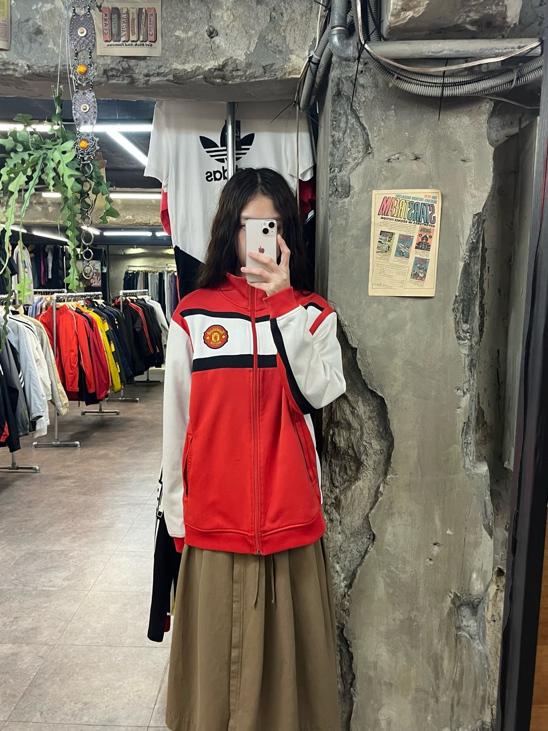 나이키 00s 맨유 트랙탑 져지 레드 M #csz1867 상품이미지2