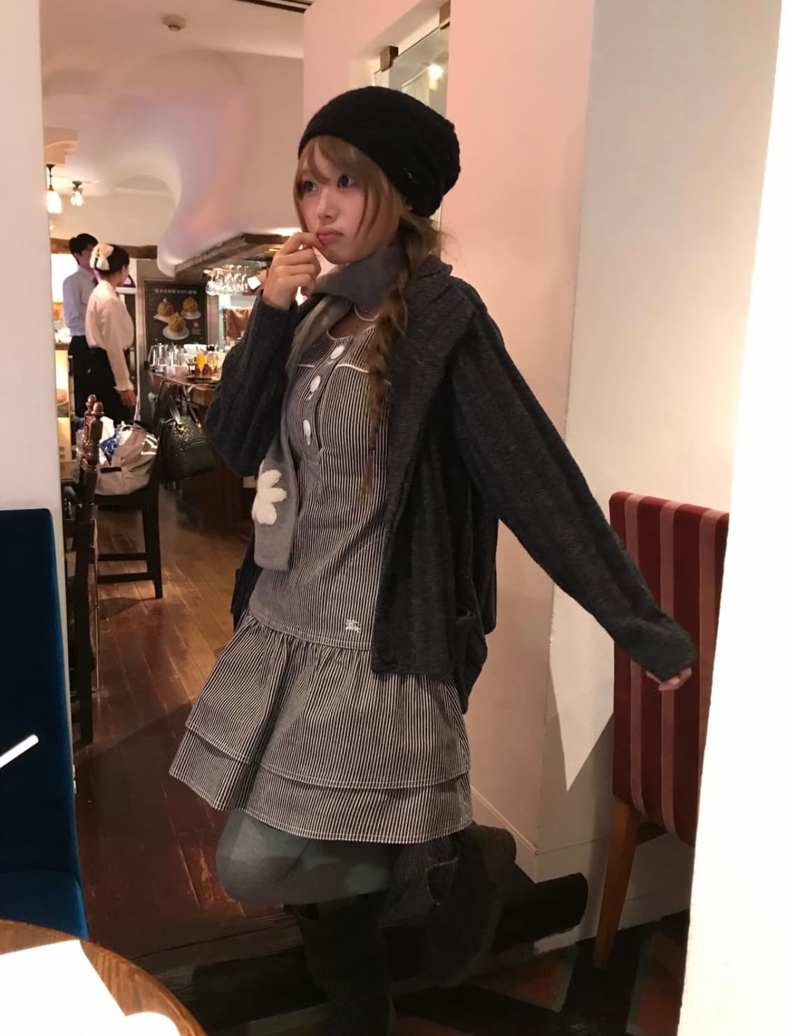 스윙잉서울 코디세트 버버리원피스 상품이미지2