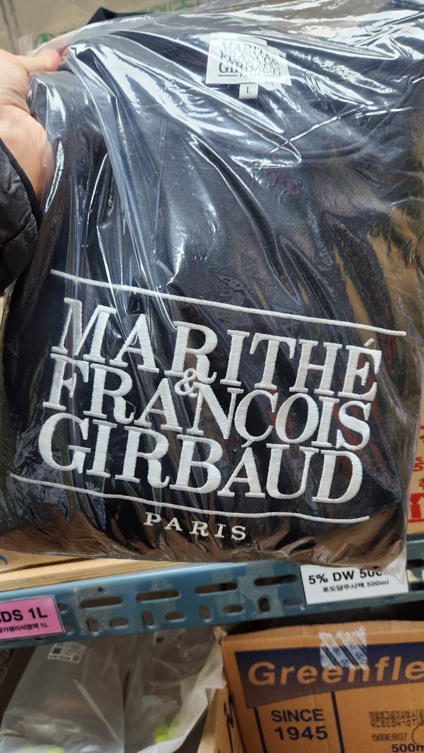 마리떼 맨투맨 블랙L 상품이미지1